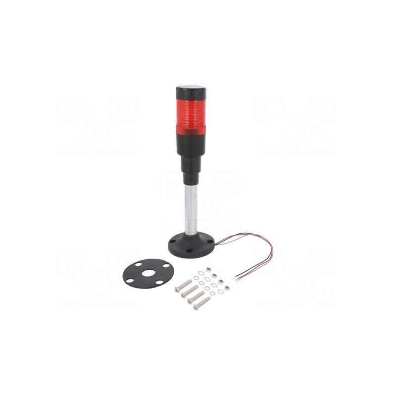 Coloană Semnalizare LED Roșie 24V | Electronic-mag.ro | Componente Electronice