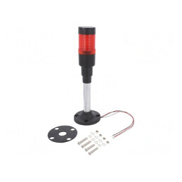 Coloană Semnalizare LED Roșie 24V | Electronic-mag.ro | Componente Electronice