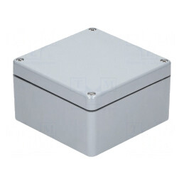 Carcasă universală poliester gri IP66 160x160x91mm | Electronic-mag.ro | Componente Electronice