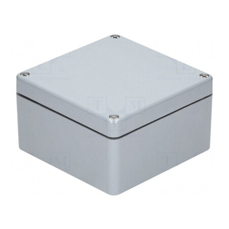 Carcasă universală poliester gri IP66 160x160x91mm | Electronic-mag.ro | Componente Electronice
