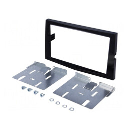 Cadru Radio Opel 2 DIN Negru Lucios | Electronic-mag.ro | Componente Electronice