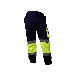 Pantaloni de lucru galben-bleumarin XXL | Electronic-mag.ro | Componente Electronice