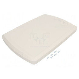 Carcasă Universală ABS Albă 232x322x30mm | Electronic-mag.ro | Componente Electronice