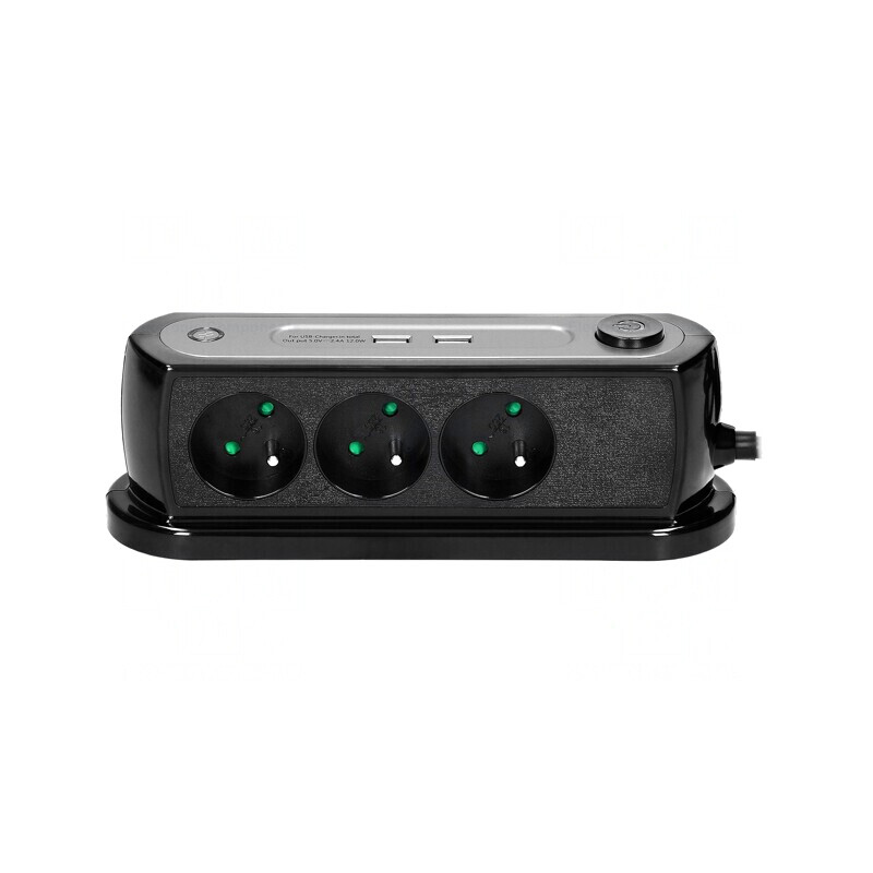 Prelungitor 3 prize cu protecție la supratensiune, 1.4m | Electronic-mag.ro | Componente Electronice Prelungitor 3 prize cu protecție la supratensiune, 1.4m | Electronic-mag.ro | Componente Electronice