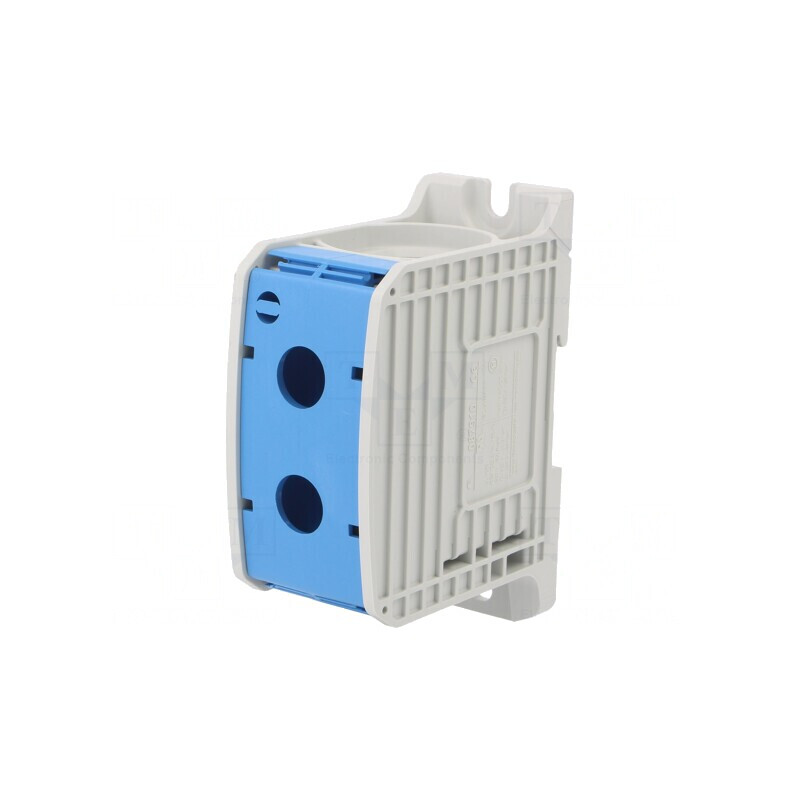 Conector Îmbinare Șine 300mm2 1 Pista 2 Borne Albastru STB | Electronic-mag.ro | Componente Electronice Conector Îmbinare Șine 300mm2 1 Pista 2 Borne Albastru STB | Electronic-mag.ro | Componente Electronice