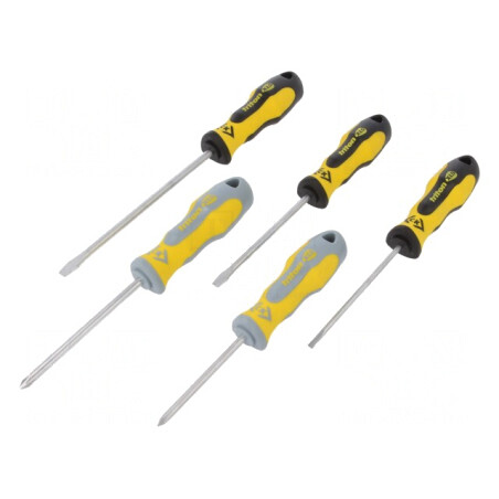 Set Şurubelniţe Phillips şi Plată 5 Bucăţi | Electronic-mag.ro | Componente Electronice
