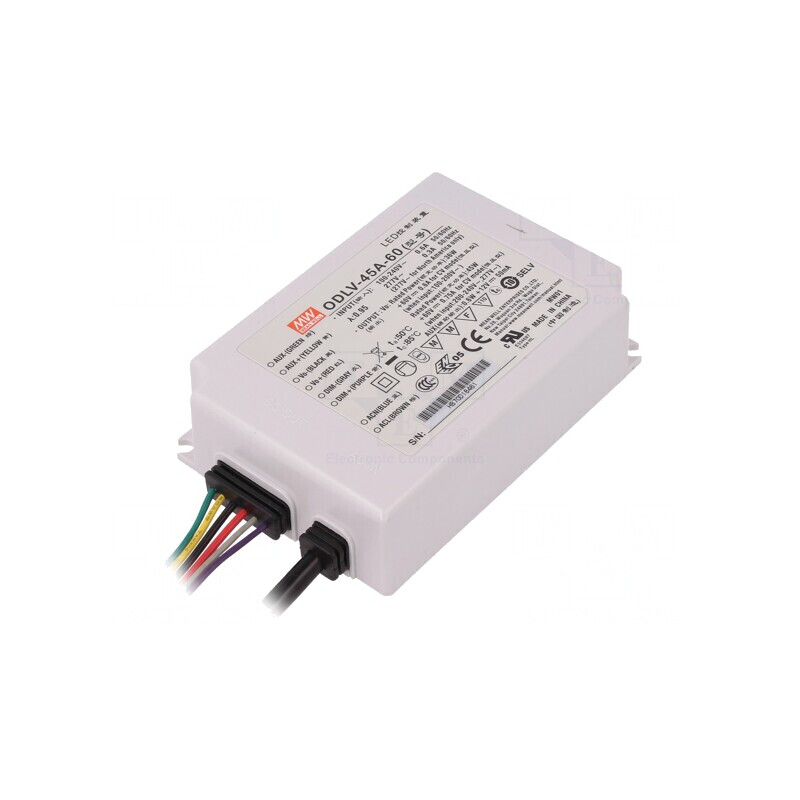 Alimentator LED 45W 60V IP67 | Electronic-mag.ro | Componente Electronice Alimentator LED 45W 60V IP67 | Electronic-mag.ro | Componente Electronice