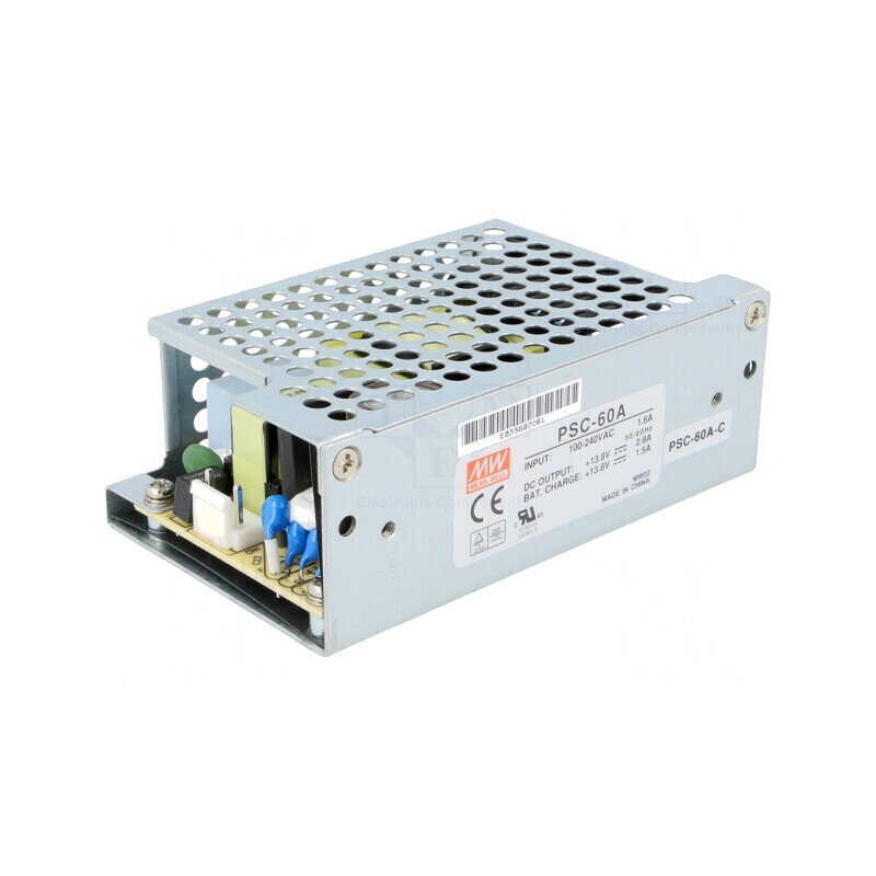 Alimentator Modular cu Buffer 59.34W 13.8VDC PSC-60A-C | Electronic-mag.ro | Componente Electronice