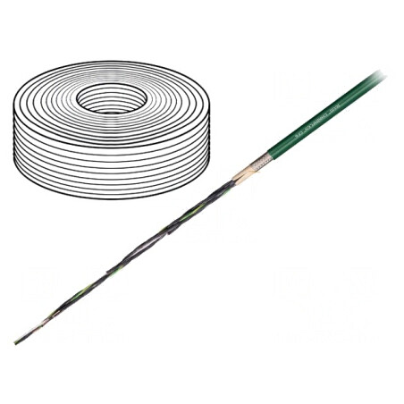 Cablu de control chainflex verde 25G0,5mm2 | Electronic-mag.ro | Componente Electronice