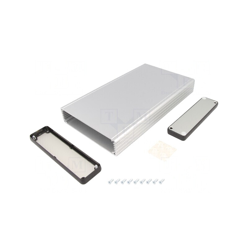 Carcasă aluminiu gri 125x220x30mm | Electronic-mag.ro | Componente Electronice Carcasă aluminiu gri 125x220x30mm | Electronic-mag.ro | Componente Electronice