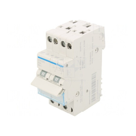 Întrerupător cu Manetă 2 Poli 230VAC 25A IP20 | Electronic-mag.ro | Componente Electronice