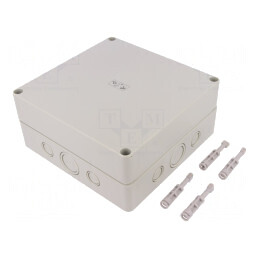 Carcasă Universală Polistiren 180x182x84mm | Electronic-mag.ro | Componente Electronice