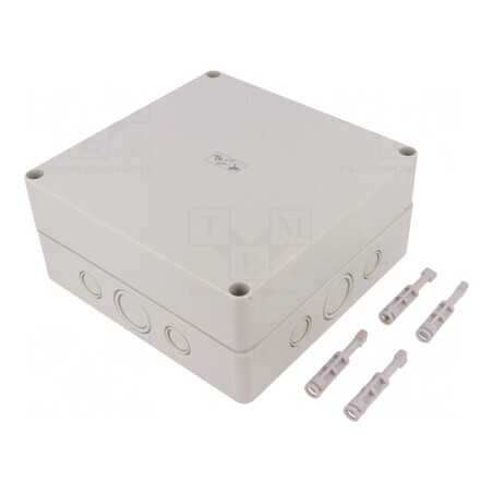 Carcasă Universală Polistiren 180x182x84mm | Electronic-mag.ro | Componente Electronice