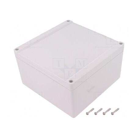 Carcasă Universală Policarbonat 160x160x90mm | Electronic-mag.ro | Componente Electronice