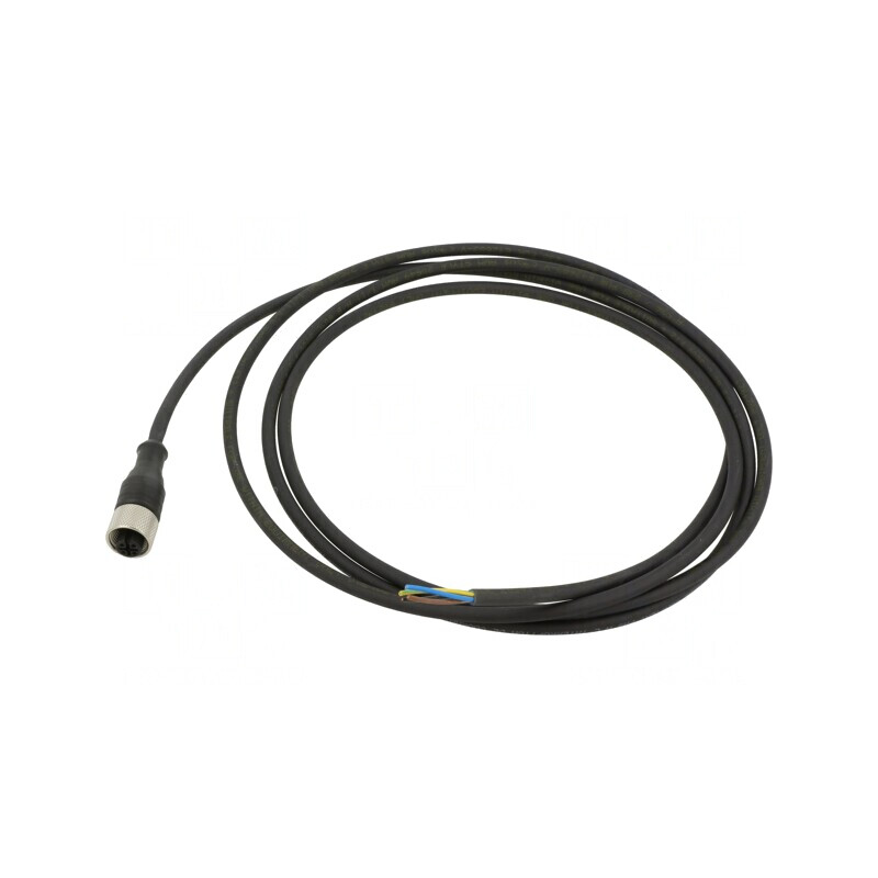 Cablu de Conectare M12 4 PIN 2m 250VAC 4A | Electronic-mag.ro | Componente Electronice