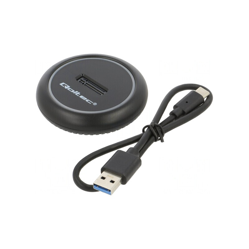 Staţie de andocare USB 3.1 neagră | Electronic-mag.ro | Componente Electronice