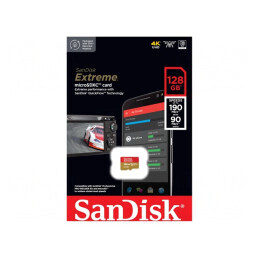 Card de memorie microSDXC 128GB Extreme A2 190MB/s | Electronic-mag.ro | Componente Electronice