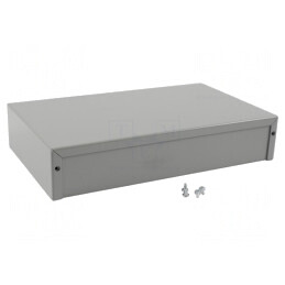 Carcasă Universală din Oțel Natural 152x254x51mm | Electronic-mag.ro | Componente Electronice