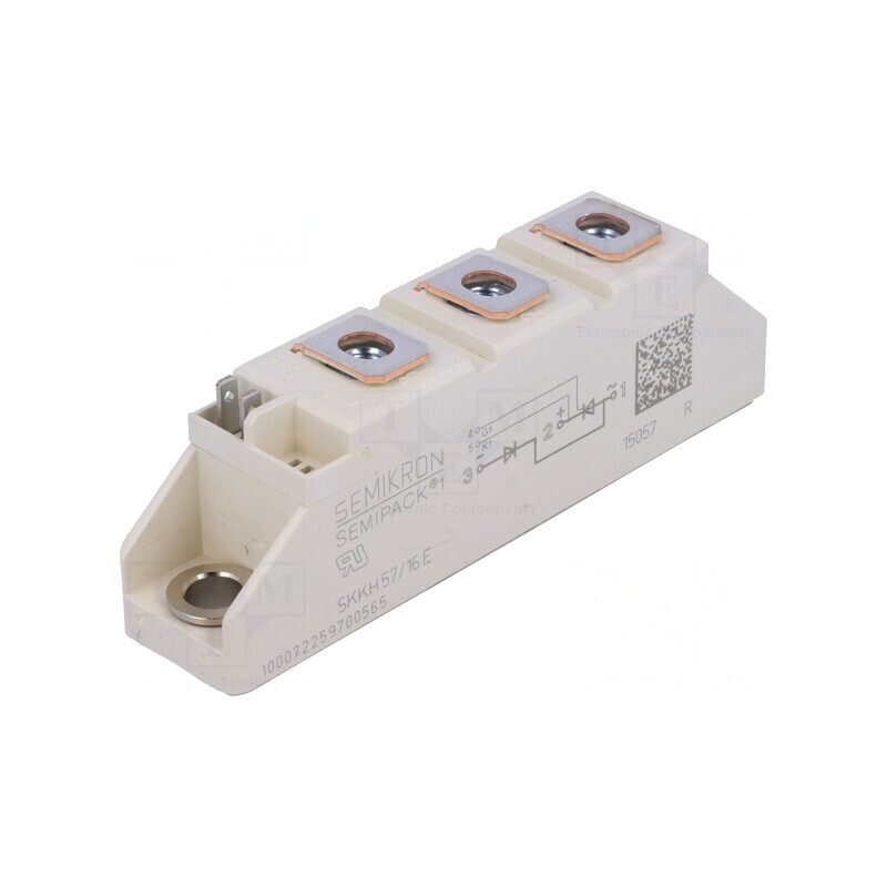 Modul Diodă-Tiristor 1,6kV 55A SEMIPACK1 | Electronic-mag.ro | Componente Electronice