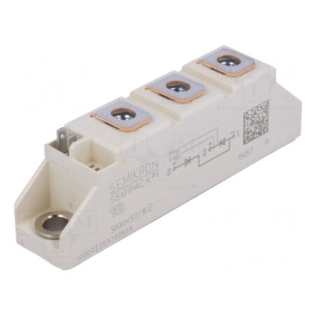 Modul Diodă-Tiristor 1,6kV 55A SEMIPACK1 | Electronic-mag.ro | Componente Electronice