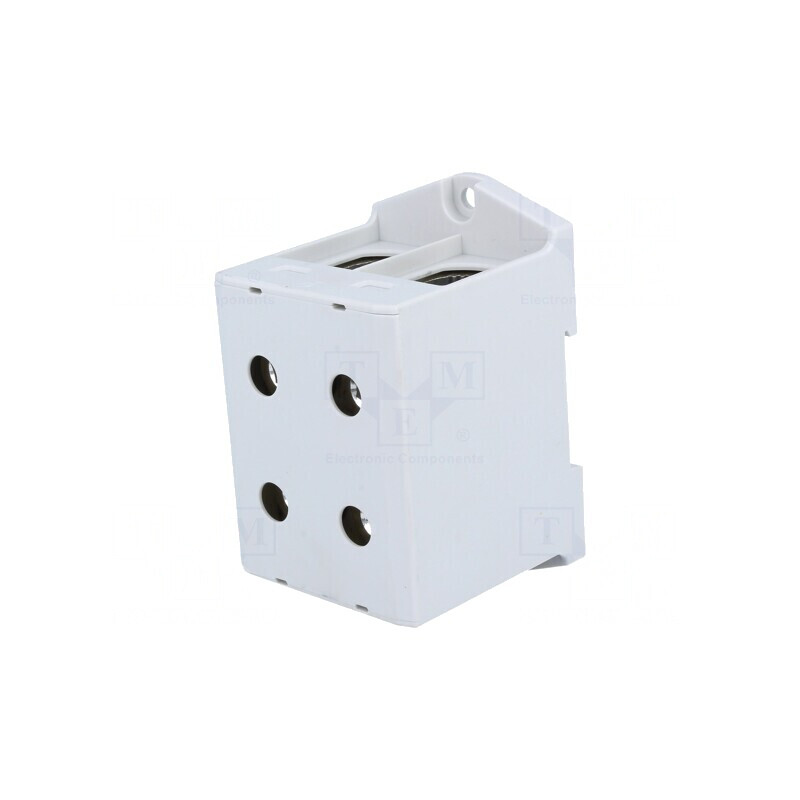 Conector de Șine 35-240mm² 1 Pistă 4 Borne Gri 60mm | Electronic-mag.ro | Componente Electronice Conector de Șine 35-240mm² 1 Pistă 4 Borne Gri 60mm | Electronic-mag.ro | Componente Electronice