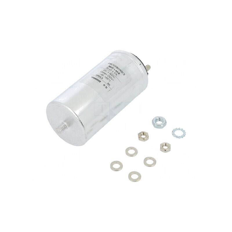 Condensator Polipropilenă 30uF cu Șurub M6 | Electronic-mag.ro | Componente Electronice