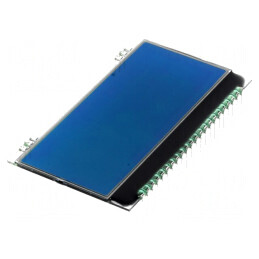 Afişaj LCD alfanumeric 20x4 albastru 66x38 mm | Electronic-mag.ro | Componente Electronice