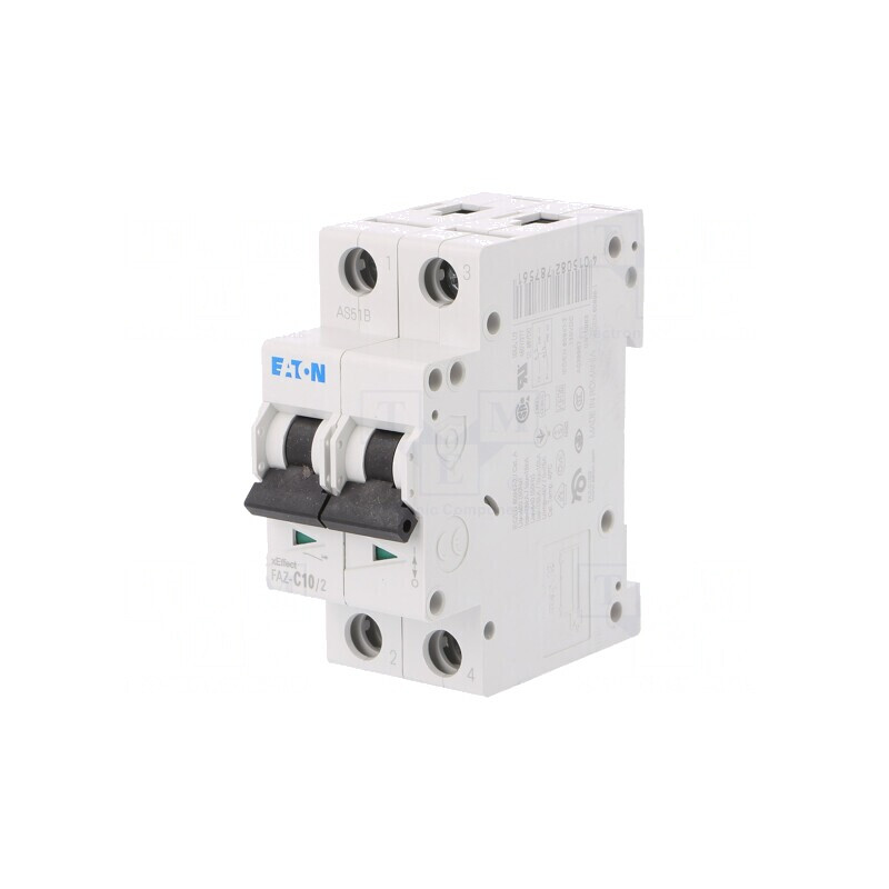Întrerupător de Supracurent 10A 2 Poli 15kA 230/400V | Electronic-mag.ro | Componente Electronice