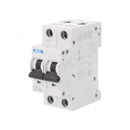 Întrerupător de Supracurent 10A 2 Poli 15kA 230/400V | Electronic-mag.ro | Componente Electronice