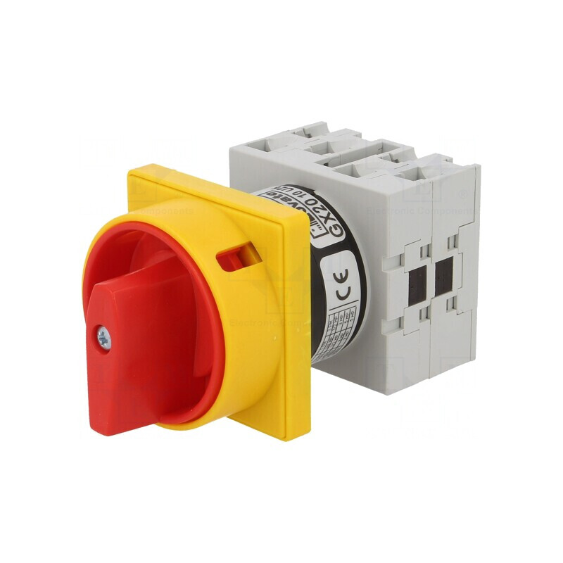 Comutator cu Came 20A 0-1 pentru Încastrare 3 Poli | Electronic-mag.ro | Componente Electronice