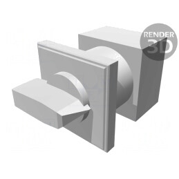 Comutator cu Came 20A 0-1 pentru Încastrare Poli 4 | Electronic-mag.ro | Componente Electronice