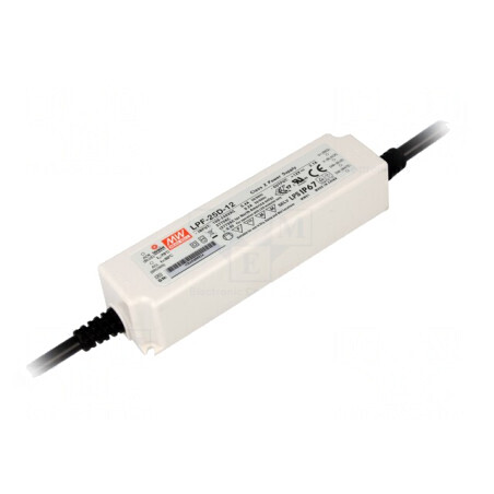 Alimentator LED 25,2W 12V 2,1A IP67 | Electronic-mag.ro | Componente Electronice