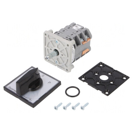 Comutator cu Came 3 Pozitii 25A pentru Încastrare | Electronic-mag.ro | Componente Electronice