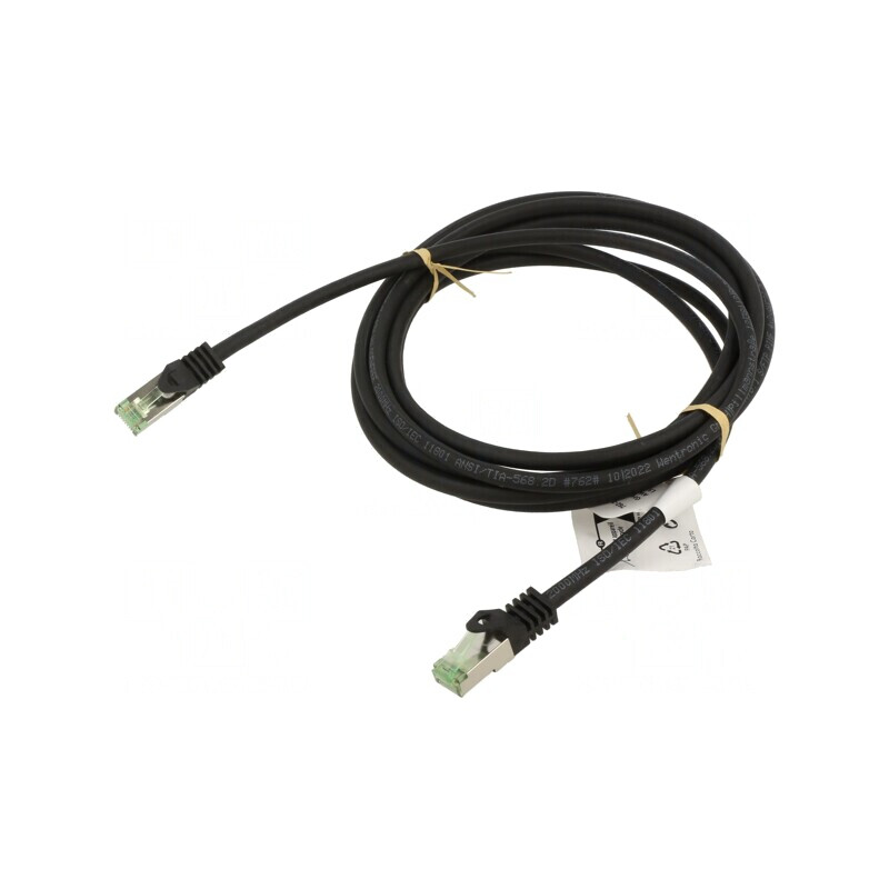Patch cord S/FTP Cat 8.1 LSZH Negru 15m | Electronic-mag.ro | Componente Electronice Patch cord S/FTP Cat 8.1 LSZH Negru 15m | Electronic-mag.ro | Componente Electronice