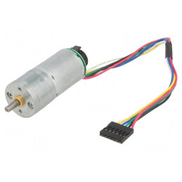 Motor DC cu Encodare și Transmisie 6V 20.4:1 | Electronic-mag.ro | Componente Electronice