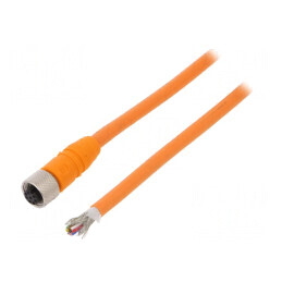 Cablu Conectare M12 8 PIN 5m 30VAC 4A | Electronic-mag.ro | Componente Electronice