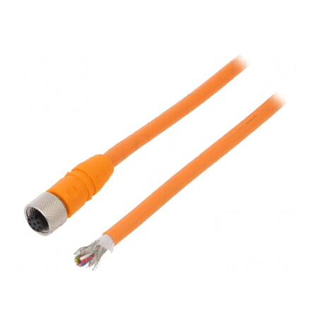 Cablu Conectare M12 8 PIN 5m 30VAC 4A | Electronic-mag.ro | Componente Electronice
