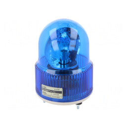 Semnalizator Luminos Rotativ Albastru 24VDC | Electronic-mag.ro | Componente Electronice