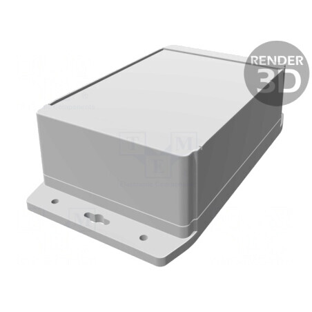 Carcasă Universală 120x180x62mm cu Lame de Fixare | Electronic-mag.ro | Componente Electronice