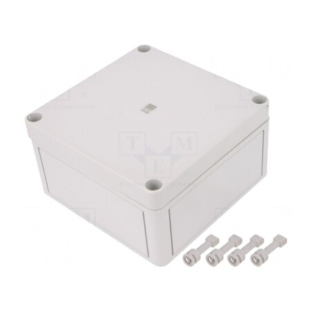 Carcasă Universală Policarbonat 130x130x75 mm | Electronic-mag.ro | Componente Electronice