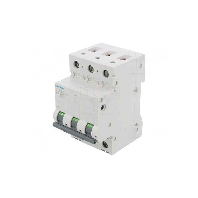 Întrerupător de Supracurent 10A 3 Poli 10kA 230/400V | Electronic-mag.ro | Componente Electronice
