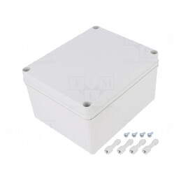 Carcasă Universală PICCOLO ABS Gri 140x170x95mm | Electronic-mag.ro | Componente Electronice