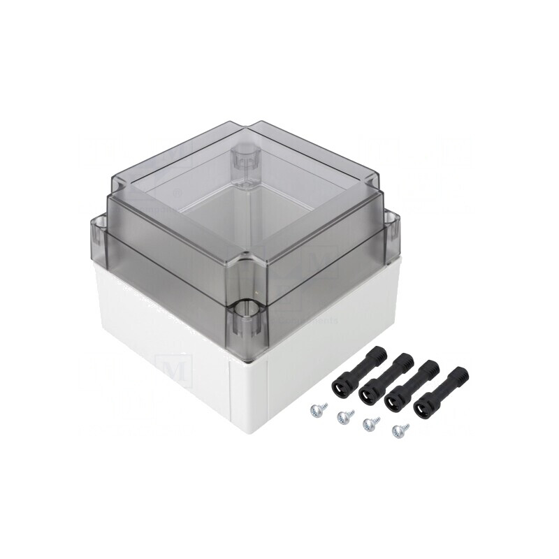 Carcasă Universală MNX Policarbonat 130x130x100mm | Electronic-mag.ro | Componente Electronice
