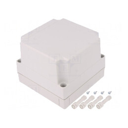 Carcasă Universală MNX Policarbonat 130x130x100mm | Electronic-mag.ro | Componente Electronice