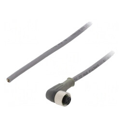 Cablu de Conectare M12, 5 Pin, 5m, Unghiular, 63VAC, 2.5A | Electronic-mag.ro | Componente Electronice