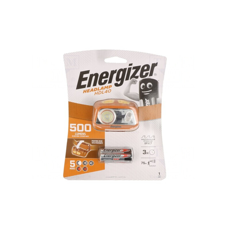 Lanternă LED pentru Cască 75m IPX7 500lm | Electronic-mag.ro | Componente Electronice