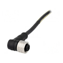 Mufă M12 4 PIN Mamă 10m IP67 250V | Electronic-mag.ro | Componente Electronice