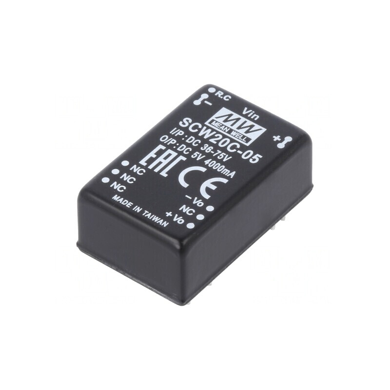 Convertor DC/DC 20W 36-75V la 5V 4000mA DIP24 | Electronic-mag.ro | Componente Electronice Convertor DC/DC 20W 36-75V la 5V 4000mA DIP24 | Electronic-mag.ro | Componente Electronice