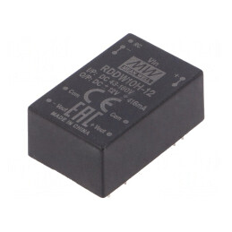 Convertor DC/DC 10W 43-160V la 12V/-12V | Electronic-mag.ro | Componente Electronice