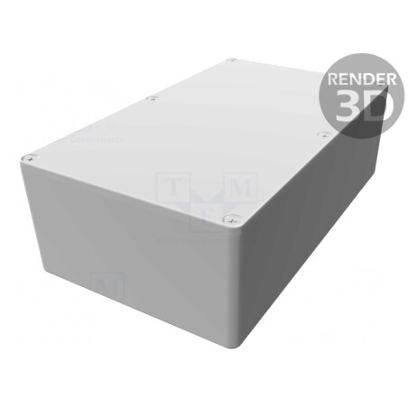 Carcasă Universală Aluminiu 120x200x64mm 1590WDE | Electronic-mag.ro | Componente Electronice